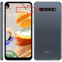 back camera lens for LG K61 2020 LM-Q630 K51s
